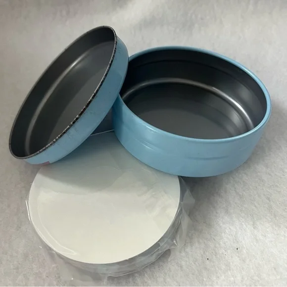 STITCH Small Memo Note Paper Circle Tin Blue Disney Store Japan - Picture 5 of 12